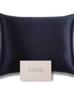 Funda de Almohada de Seda Pura Para Dormir - 100% Seda