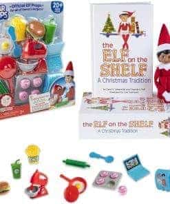 El duende en el estante - Duende chica scout de ojos