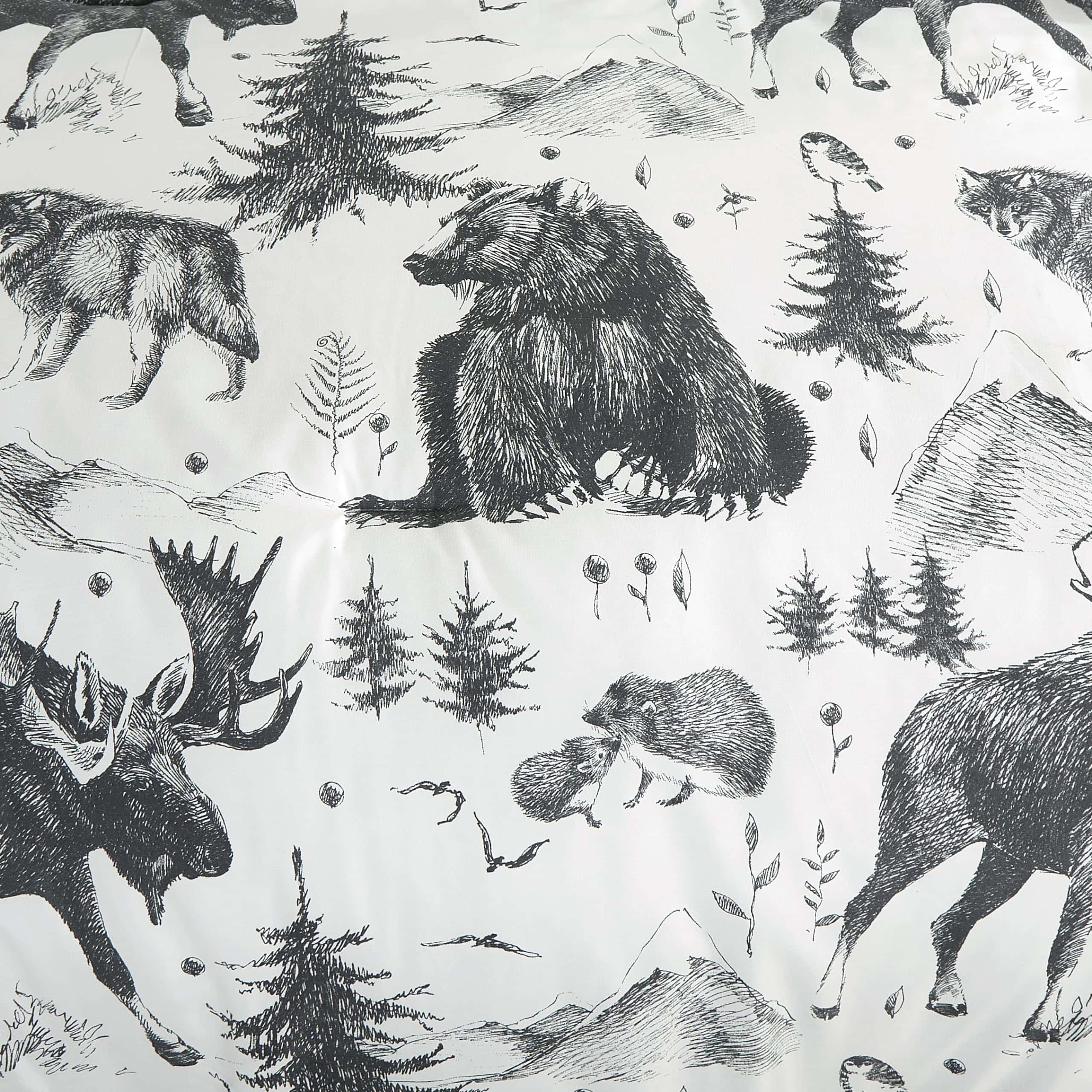 Juego de edredón Chezmoi Collection Denver de 7 piezas - Imagen 9