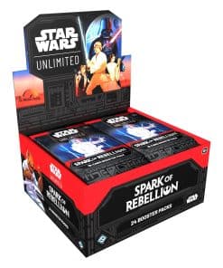 Star Wars: Unlimited TCG Spark of Rebellion Booster Display