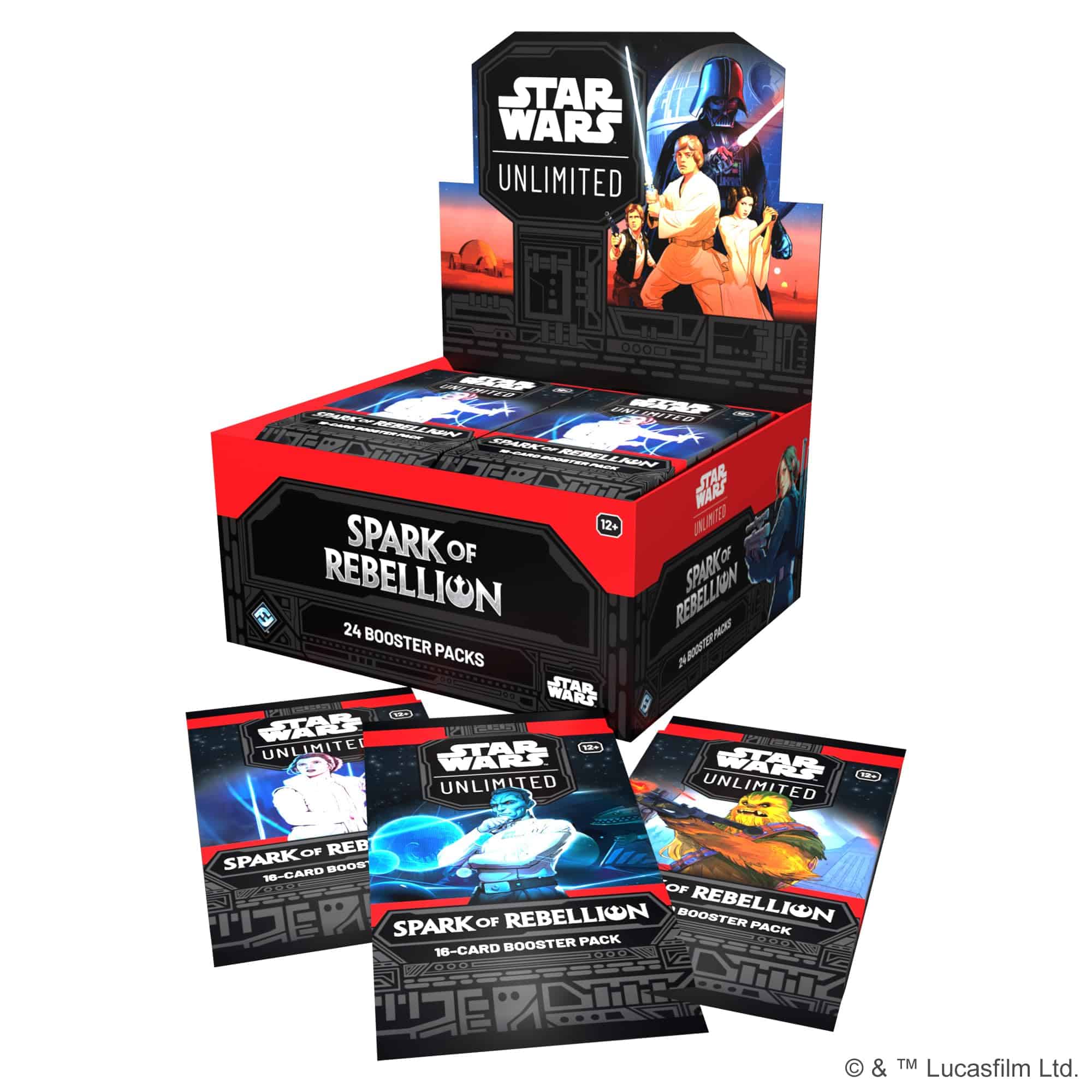 Star Wars: Unlimited TCG Spark of Rebellion Booster Display - Imagen 3