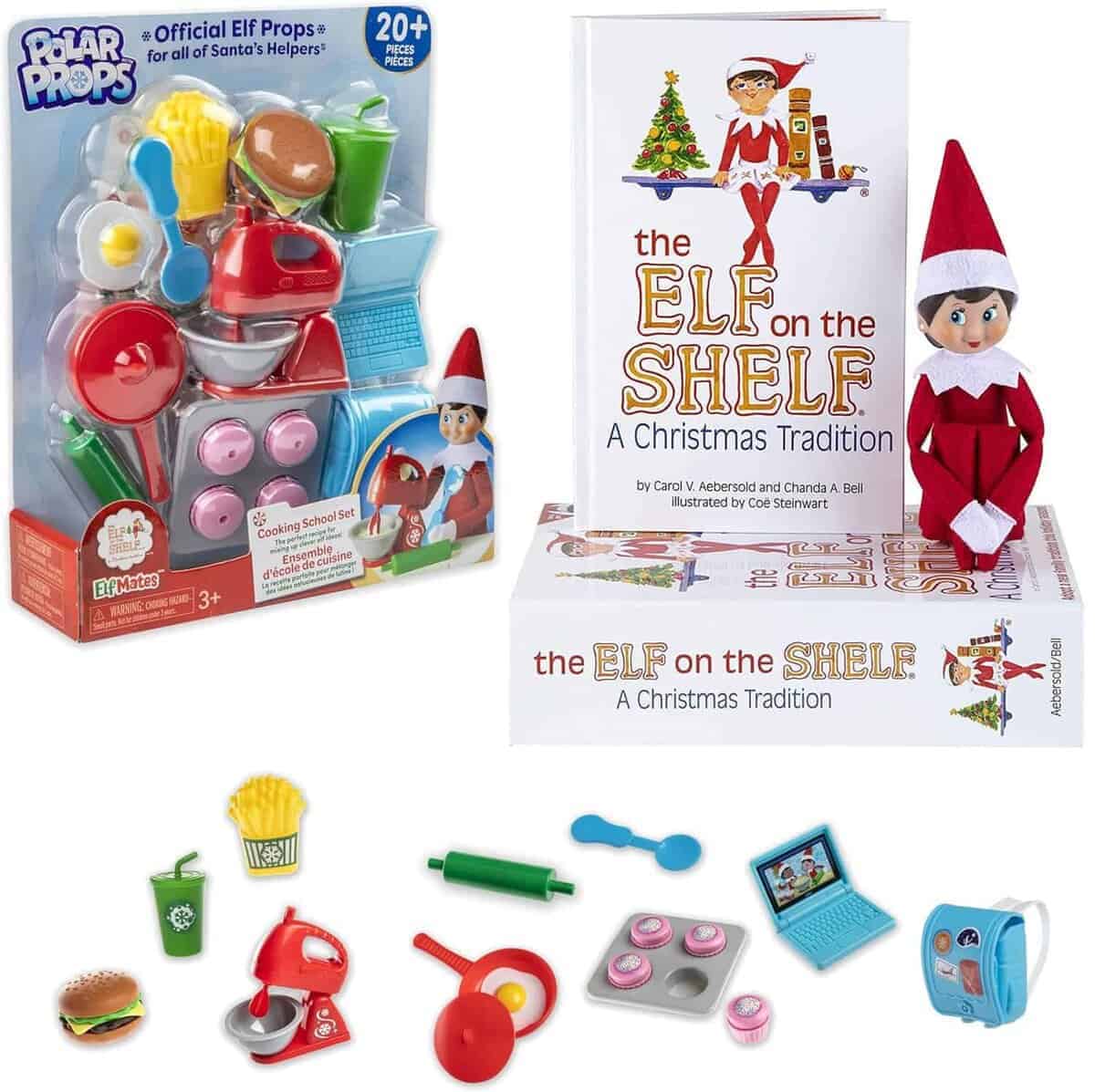 El Elfo en el Estante - Niña Scout de Ojos Azules y Elf