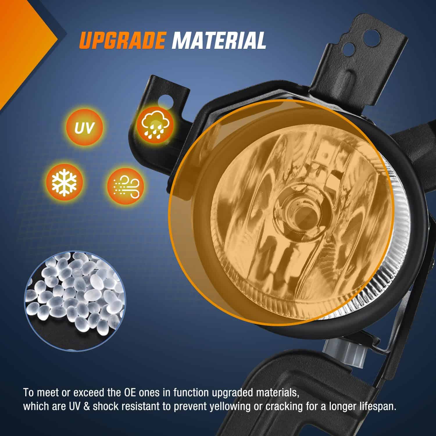 Nilight Faros de Niebla Ensamblaje Compatible con 2007 2008 - Imagen 5