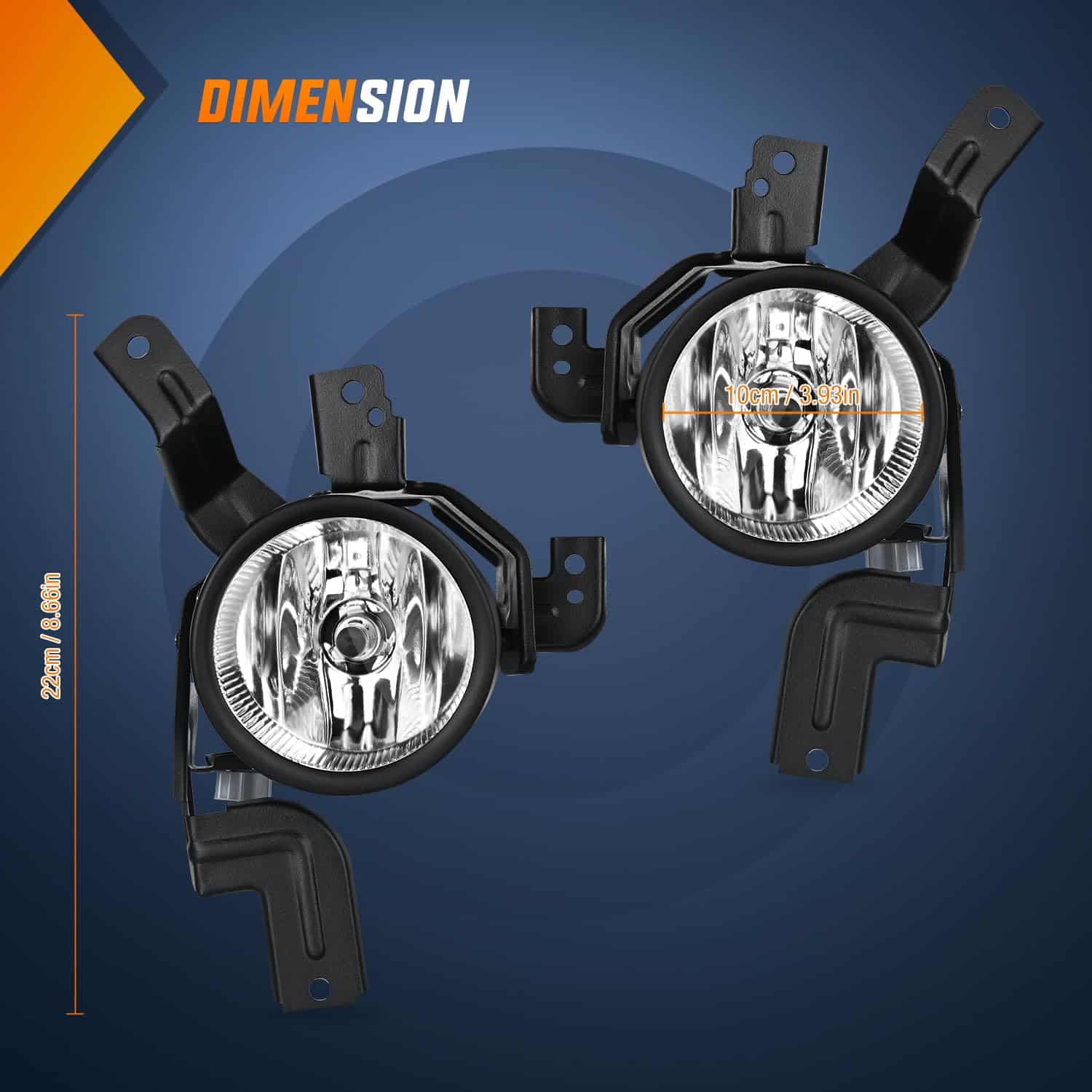 Nilight Faros de Niebla Ensamblaje Compatible con 2007 2008 - Imagen 7