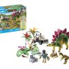 Playmobil Dinos: Campamento de Investigación con Dinos