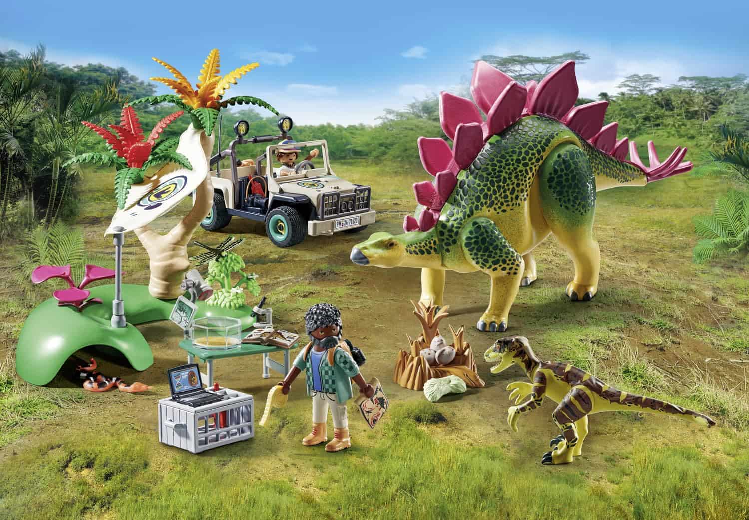 Playmobil Dinos: Campamento de Investigación con Dinos - Imagen 4