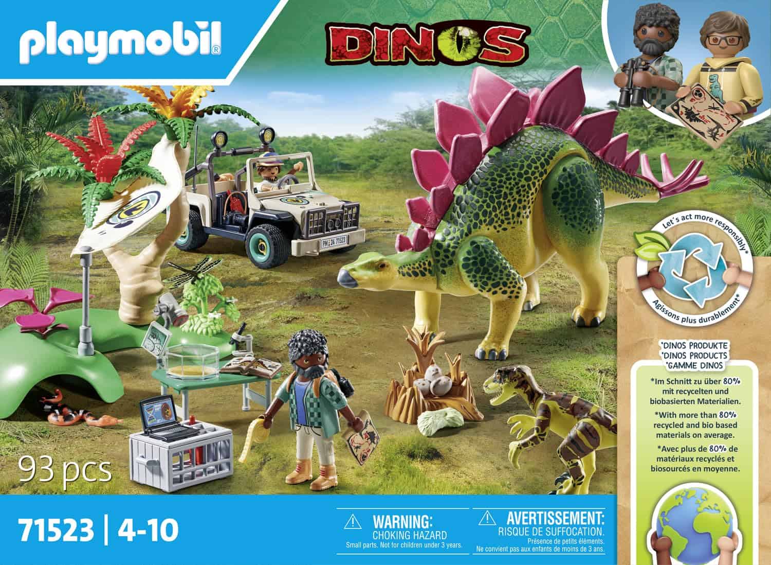 Playmobil Dinos: Campamento de Investigación con Dinos - Imagen 5