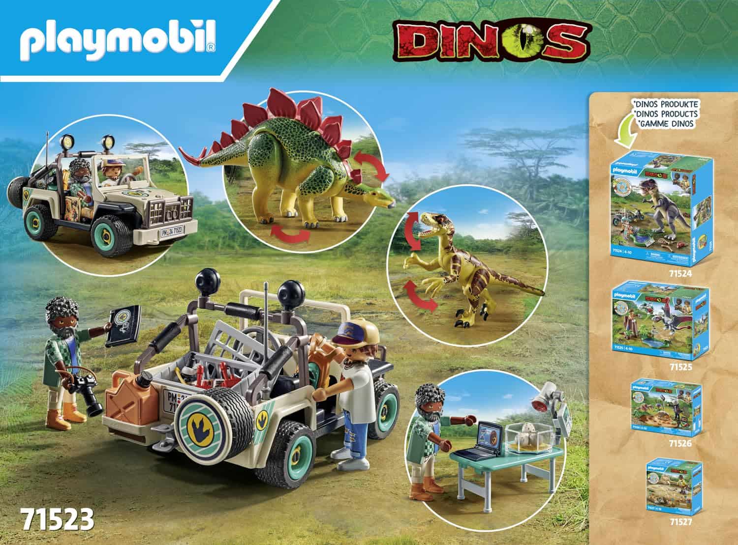 Playmobil Dinos: Campamento de Investigación con Dinos - Imagen 6