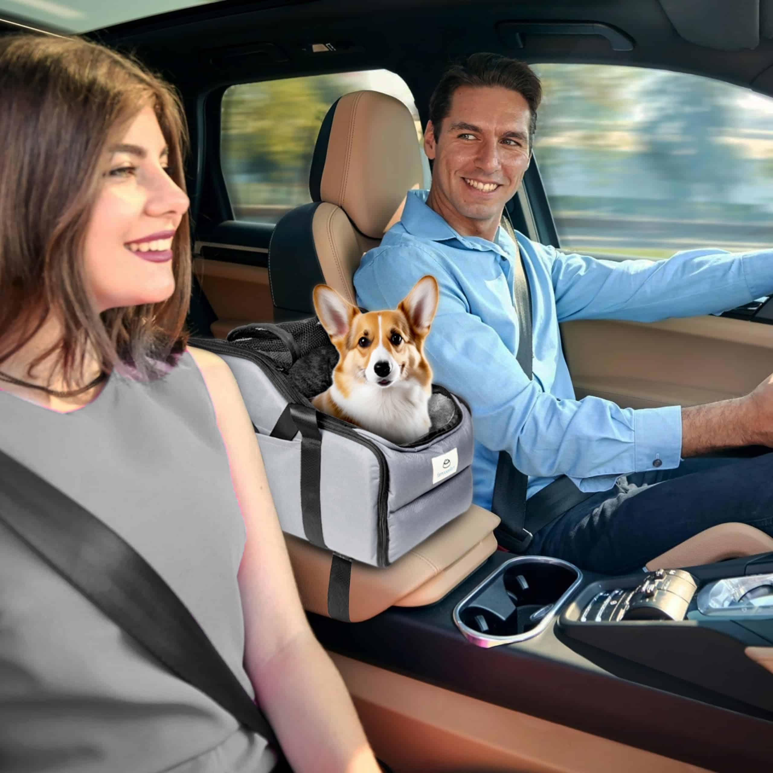 Asiento para Auto de Consola para Perros FurrComfort - - Imagen 3