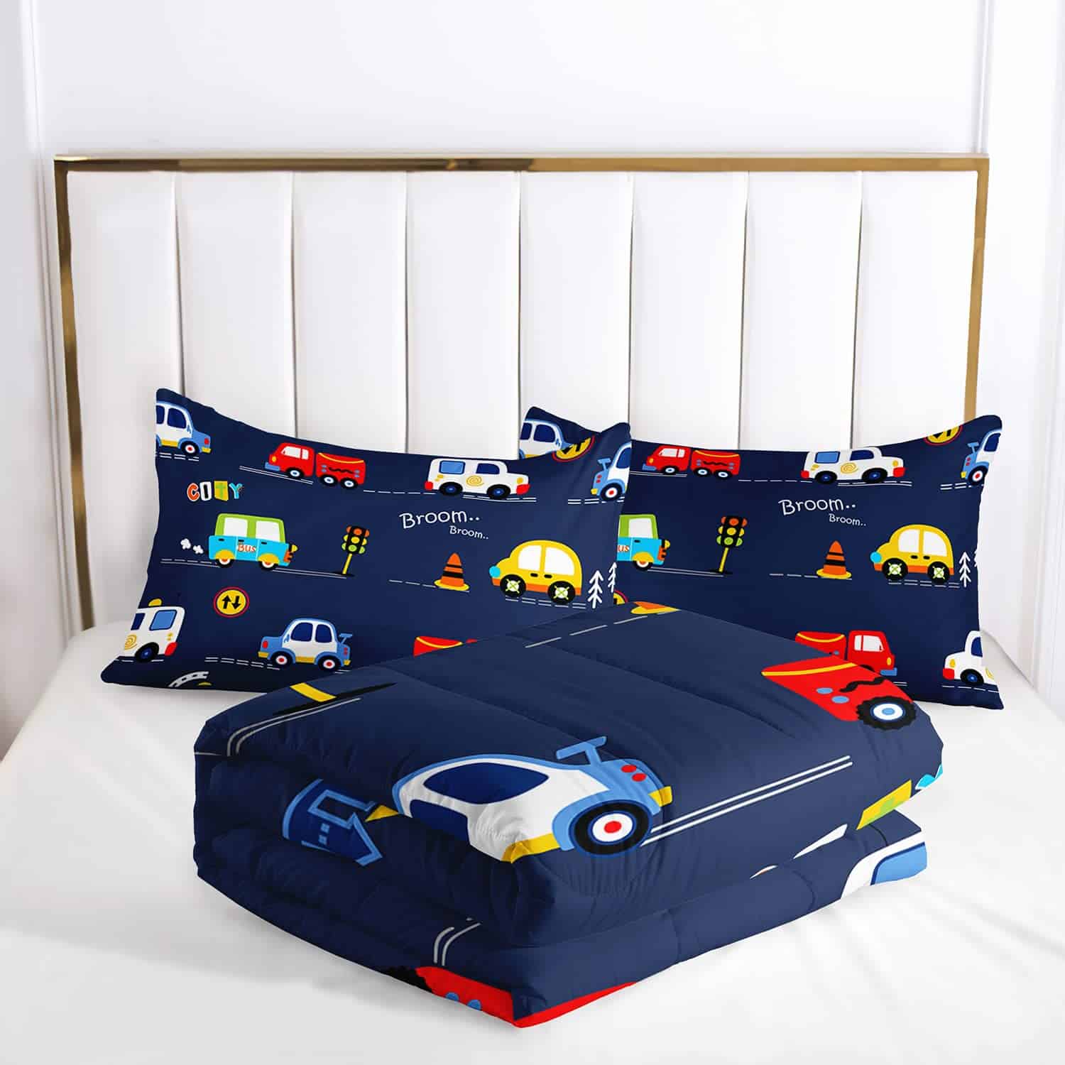 Edredón Estampado de Dibujos Animados de Coches, Juego de - Imagen 5