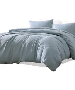 Juego de Edredón Queen de 3 piezas Benjara Uvi, Algodón,