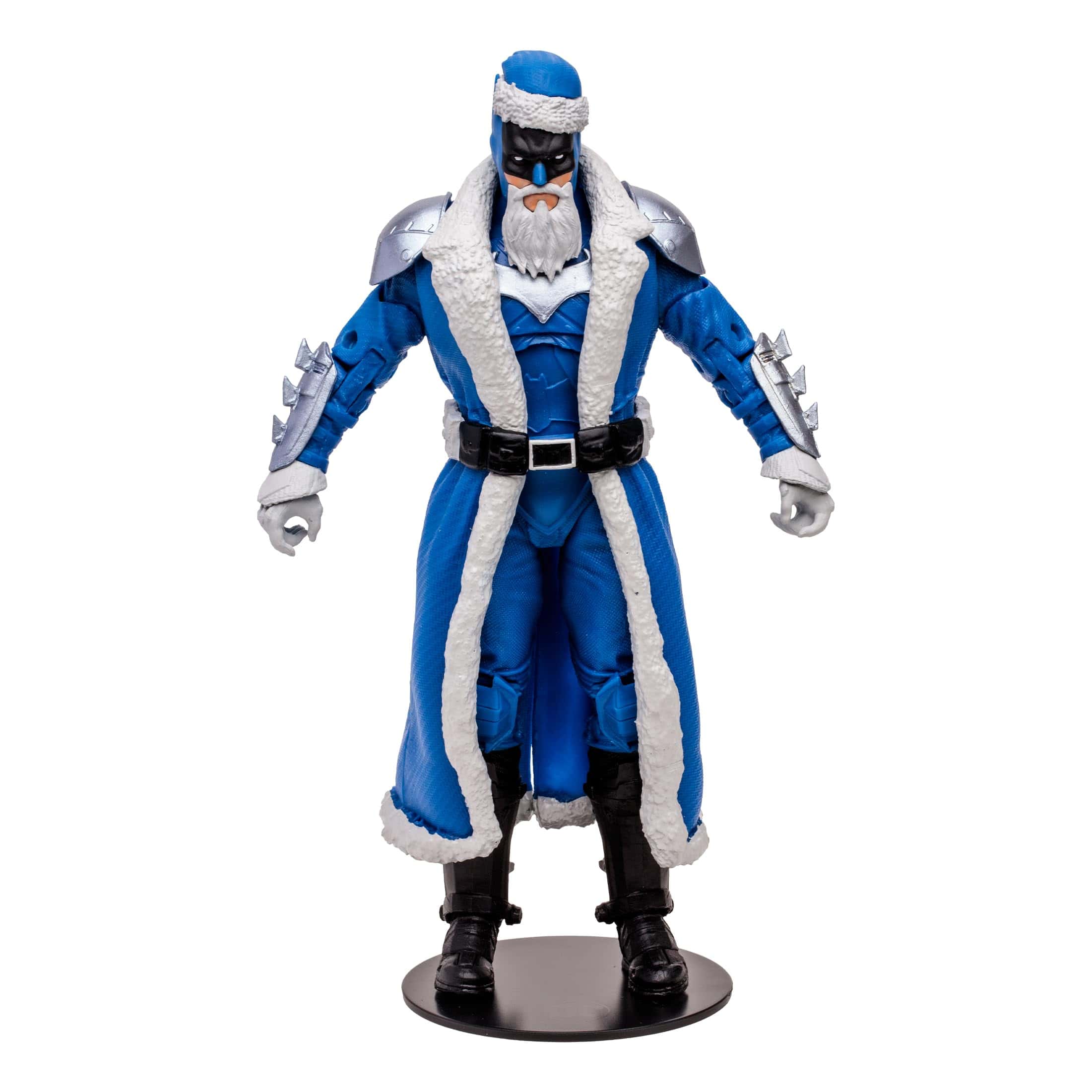 Figura de Batman Santa (Traje Azul) Gold Label de 7" - Imagen 6