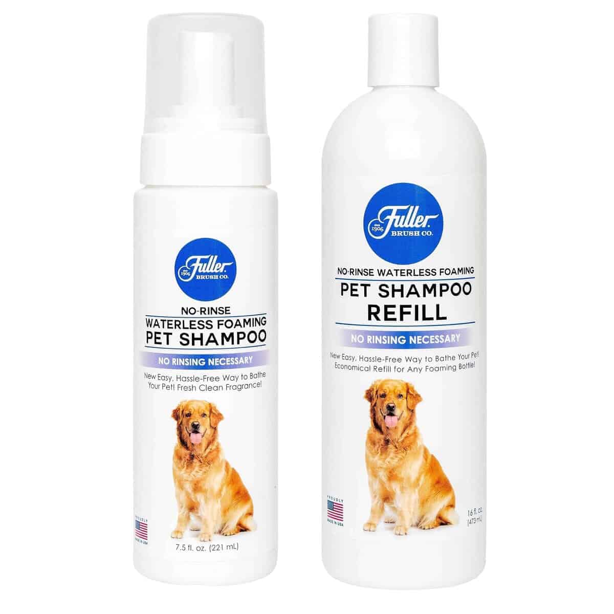 Champú Espumoso sin Enjuague para Mascotas Fuller Brush -