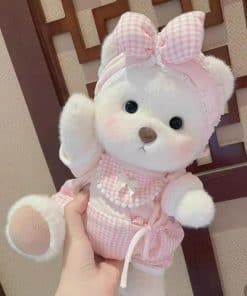 Teddy Angels Oso de Peluche de 30 cm con Dos Conjuntos de