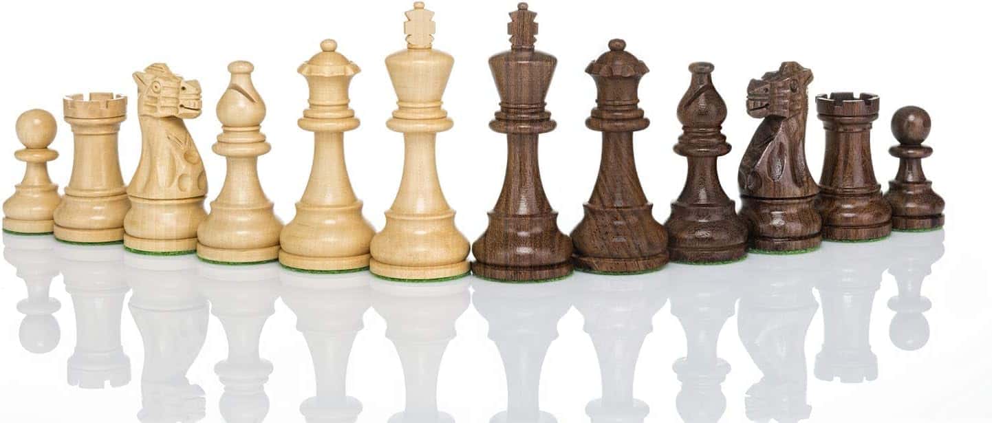 Piezas de ajedrez de madera clásicas Staunton - Ajedrez - Imagen 4