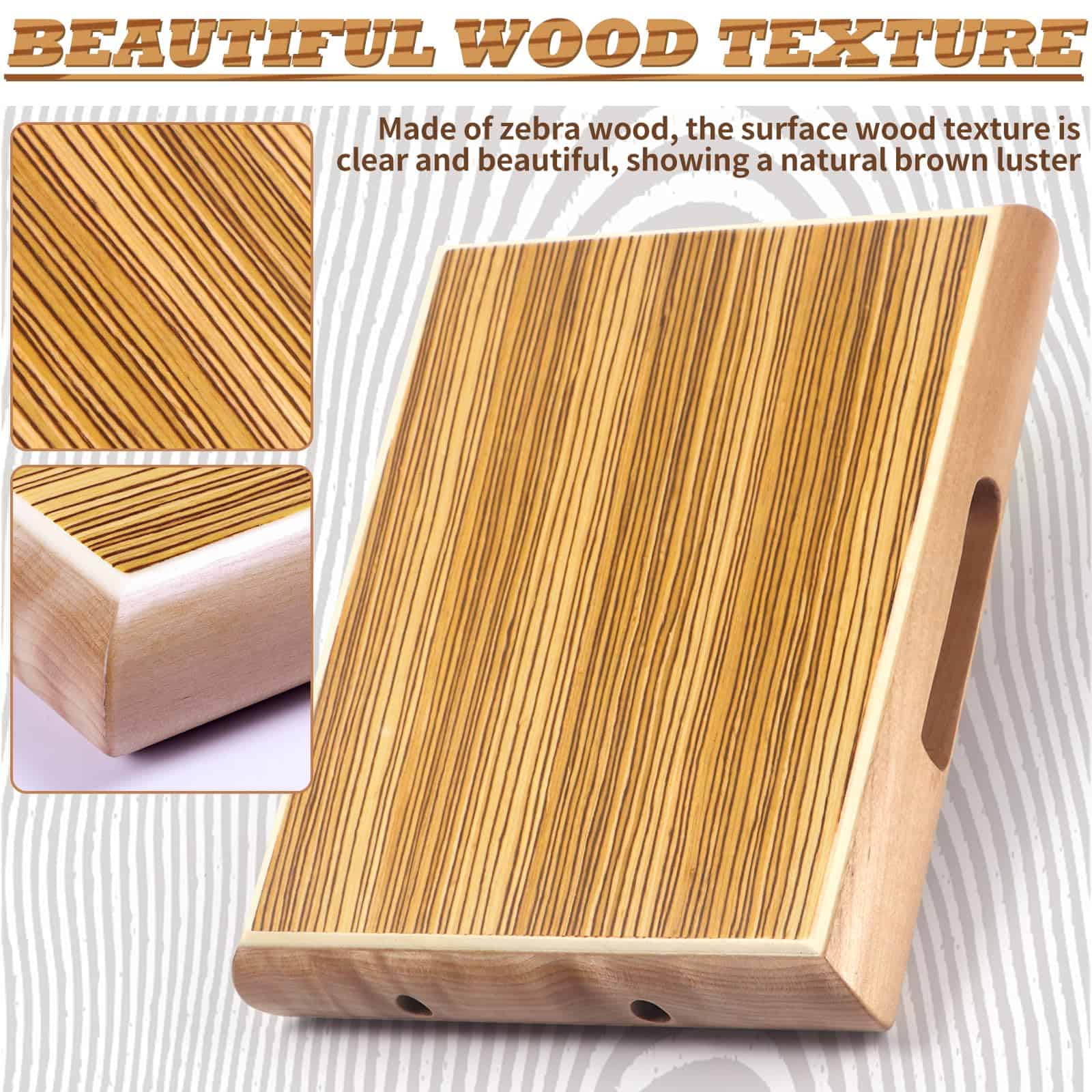 Cajon, Cajón de 12 * 9.4 * 1.7'', Caja de Tambores Portátil - Imagen 4