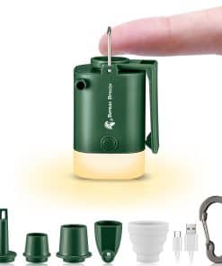 Mini Bomba de Aire Portátil: Inflador Pequeño USB C