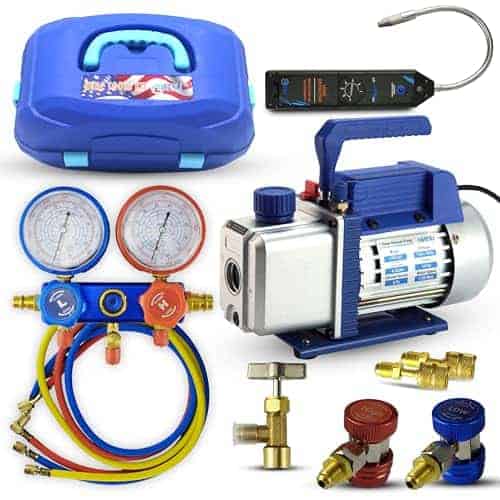 Kit de Bomba de Vacío de HVAC Hiatsu: Bomba de Aire de 4,5