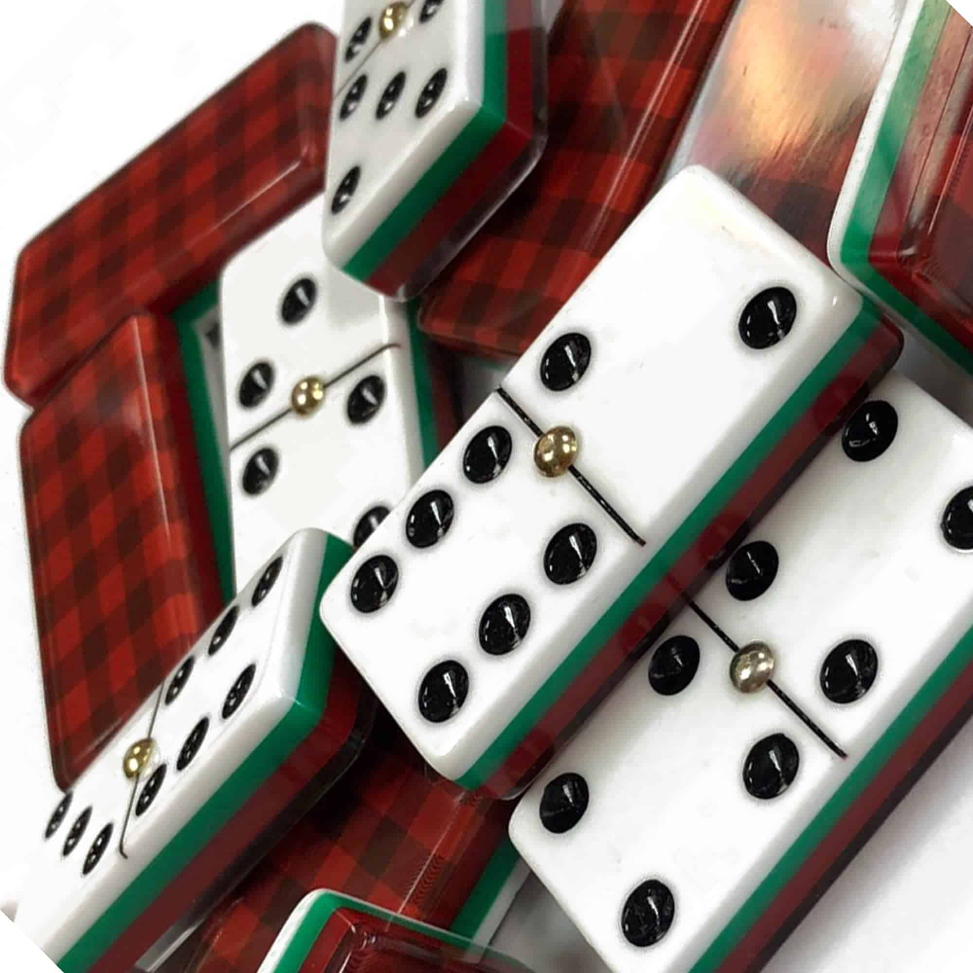 Domino Doble 6 Cuadros Marion & Co. de 4 Capas de Acrílico - Imagen 4