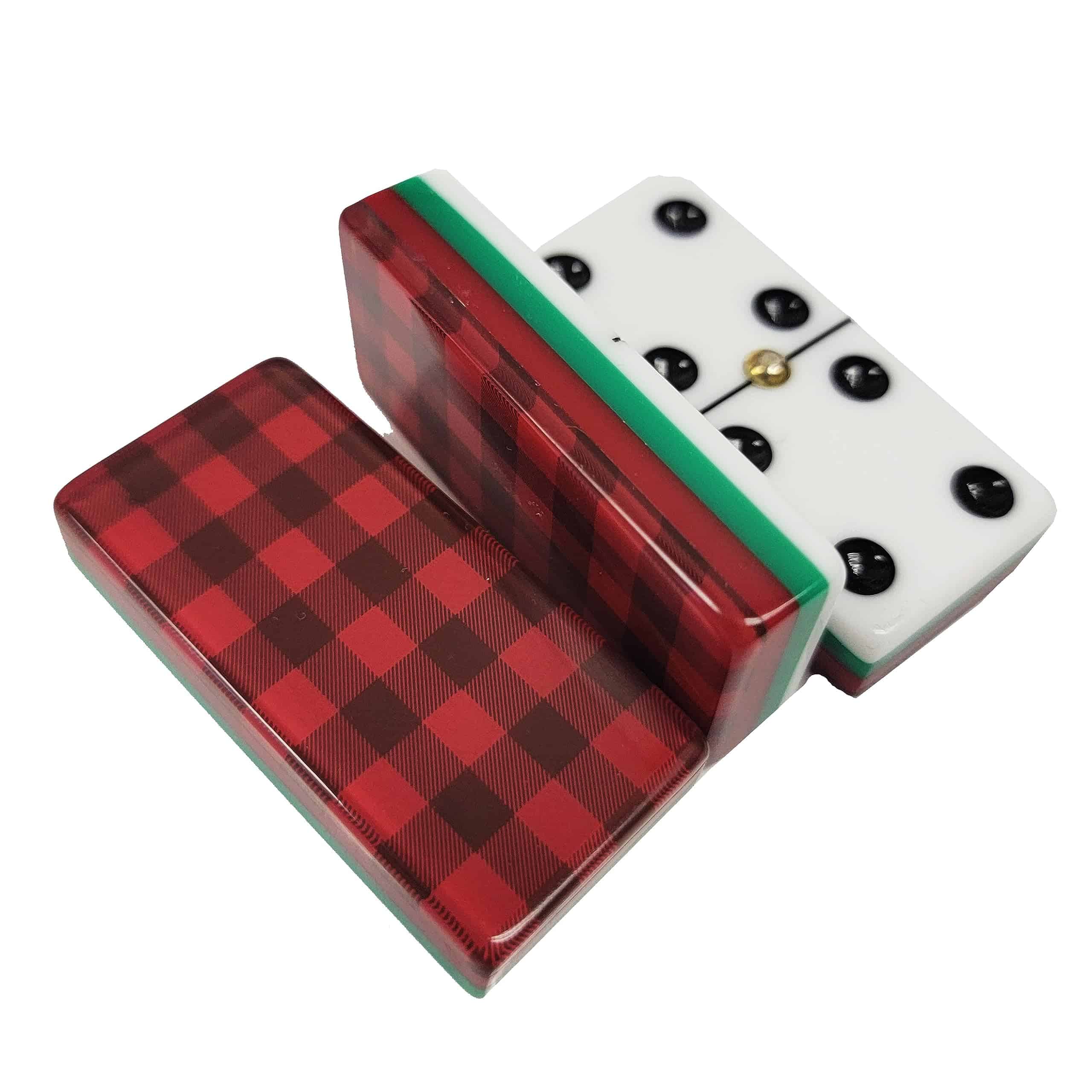 Domino Doble 6 Cuadros Marion & Co. de 4 Capas de Acrílico - Imagen 5