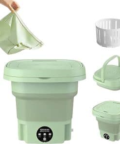 Lavadora Portátil, Mini Lavadora 8L, Limpieza Profunda de
