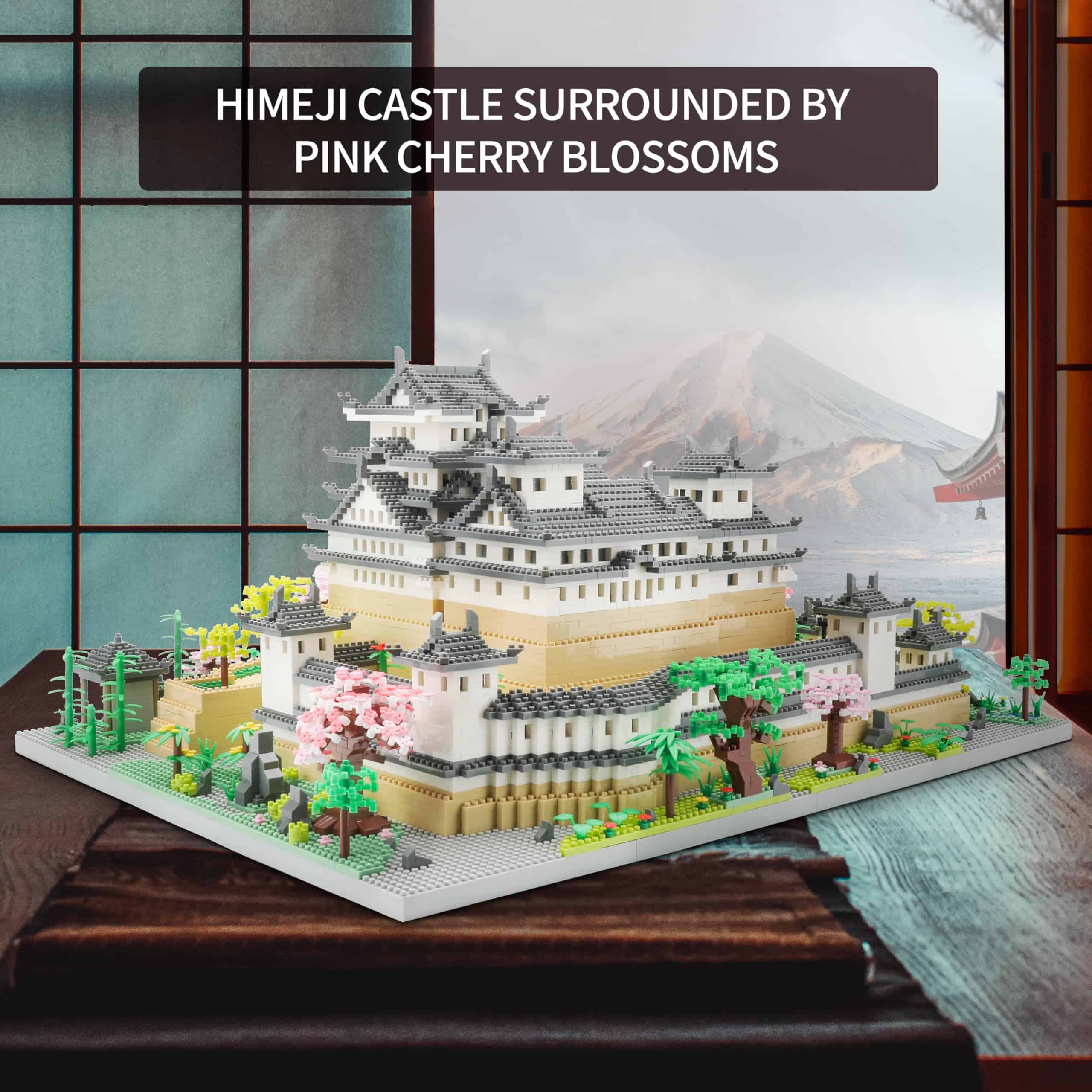 Set de bloques de construcción del Castillo de Himeji en - Imagen 3