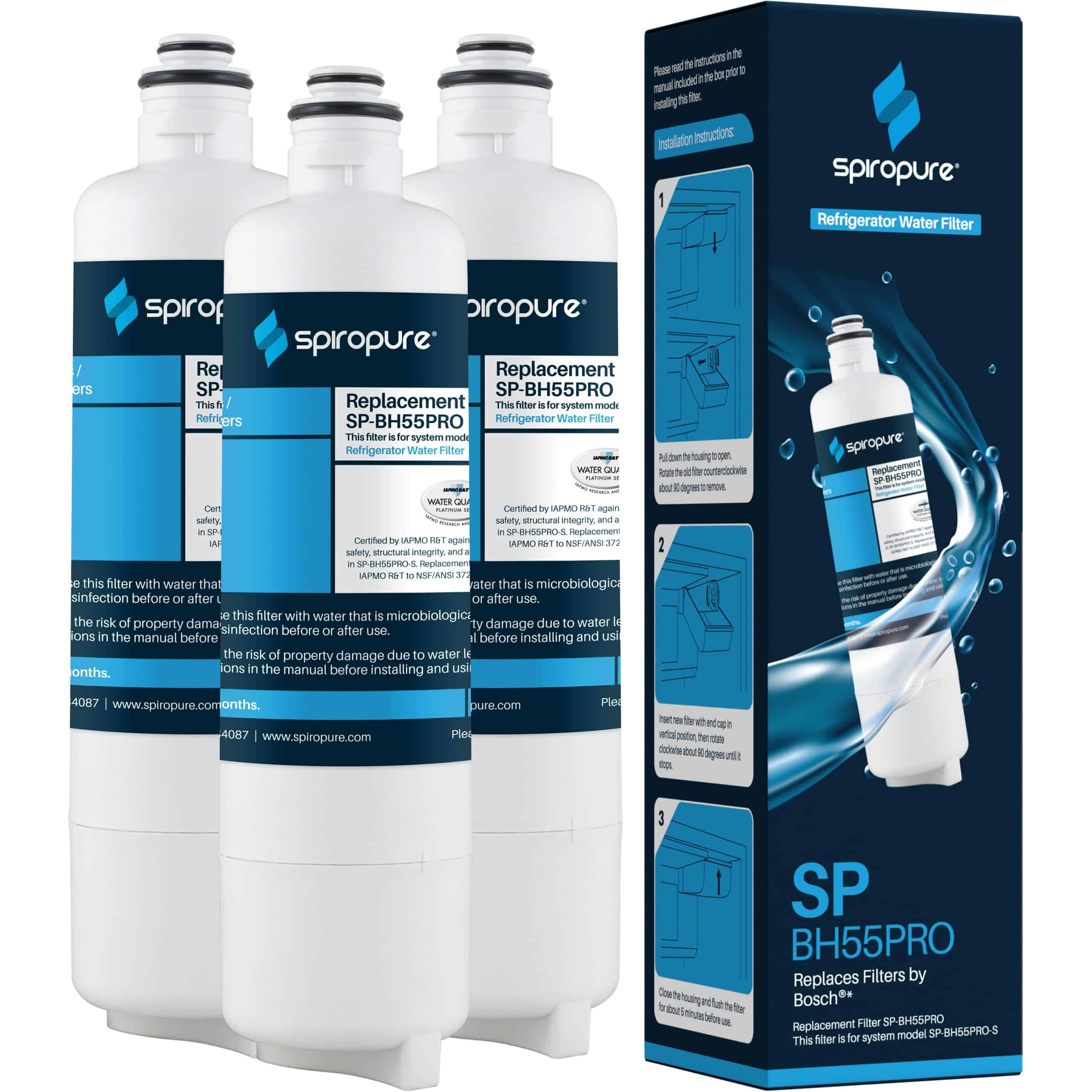 Filtro de Agua para Refrigerador -ete de 3)