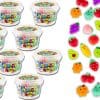 JA-RU Mini Fruits Mochi Squishy Toy (8 Buckets, 120
