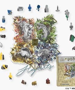 Rompecabezas Harry Potter de Crafthub -Hogwarts Crests
