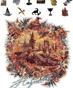 Rompecabezas de Harry Potter para Adultos -Castillo de Hogwa