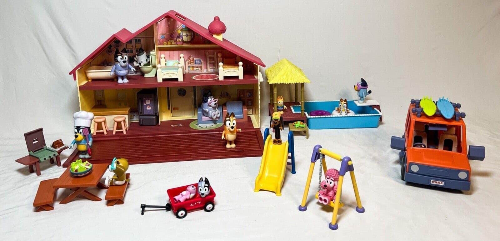 Set Mega Bluey Nuevo 2023 | 40 Piezas 4 Sets en un mega set - Imagen 4