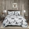 Juego de Edredón Chezmoi Collection Denver 3 Piezas Estilo