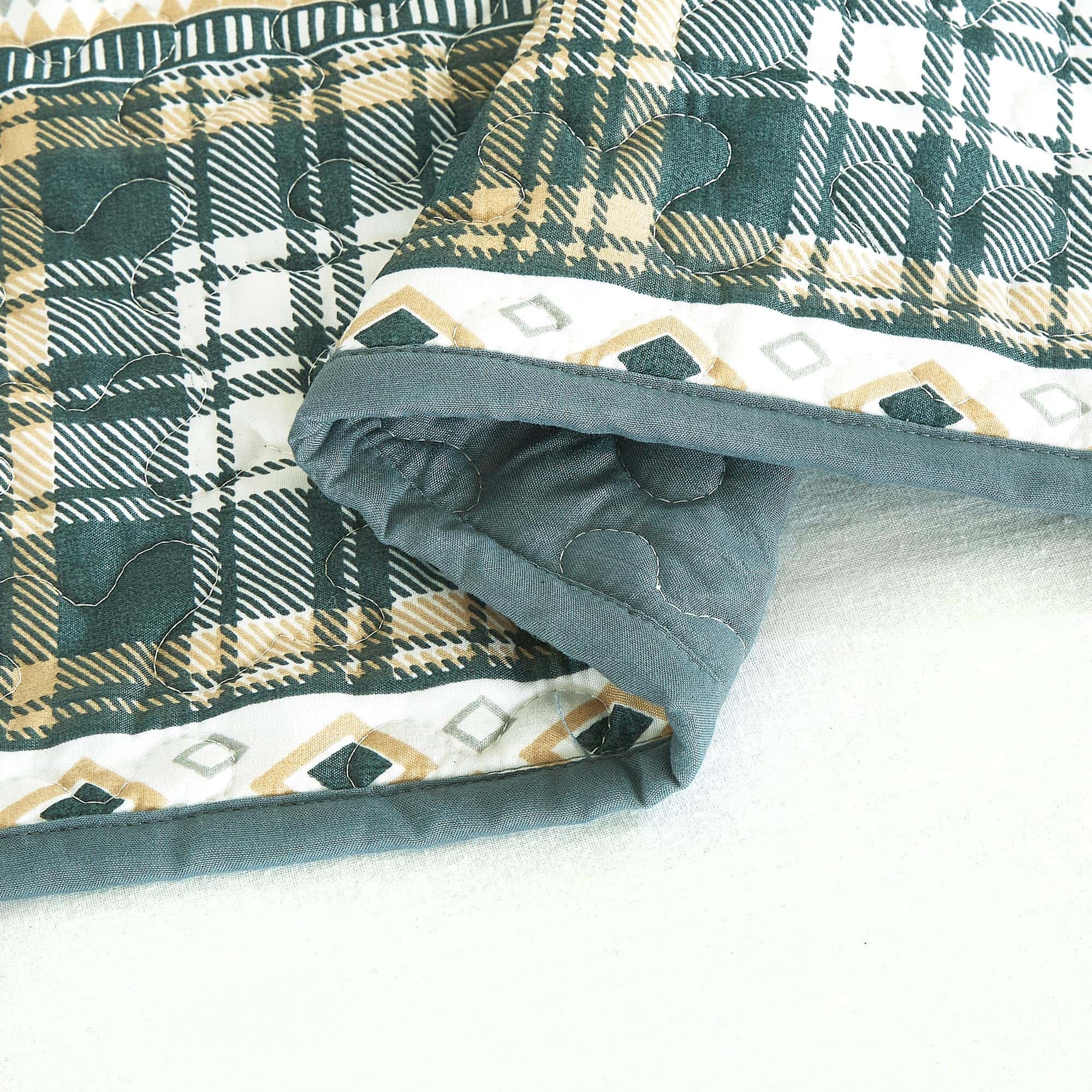 Juego de Colcha Chezmoi Collection Lake 3 Piezas Queen - - Imagen 7