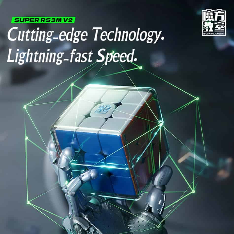 Cubo de Velocidad Magnético Moyu Super RS3M V2 2023 - Imagen 4