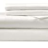 Juego de Sábanas a Rayas de 300 Hilos 100% -Multirrayas Blan