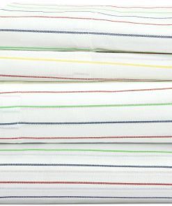 Juego de sábanas estampadas de algodón peinado de 300 hilos