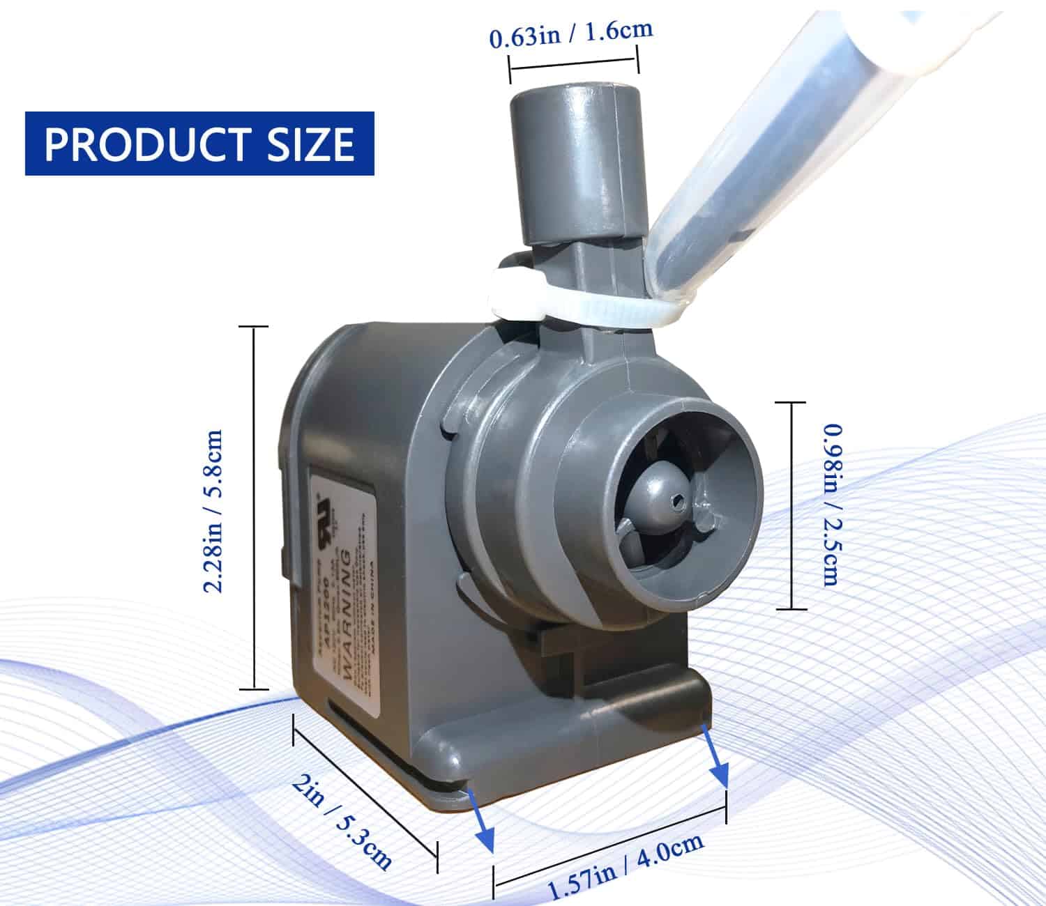 Bombas de Agua Comerciales de Gran Flujo AP1200 AC120V - Imagen 5