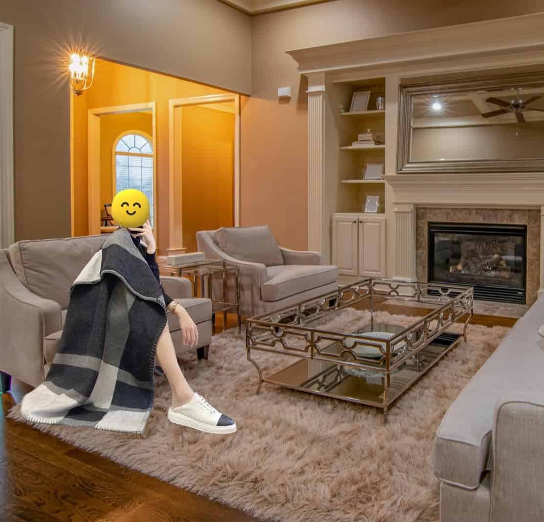 Manta Suave de Punto de Cachemira Falsa Mantas de Tiro - Imagen 6