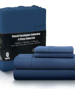 Juego de Sábana CHATEAU HOME COLLECTION 100% Tencel, Suave,