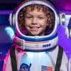 Casco de Astronauta AEROSQUAD para Niños, Casco Espacial