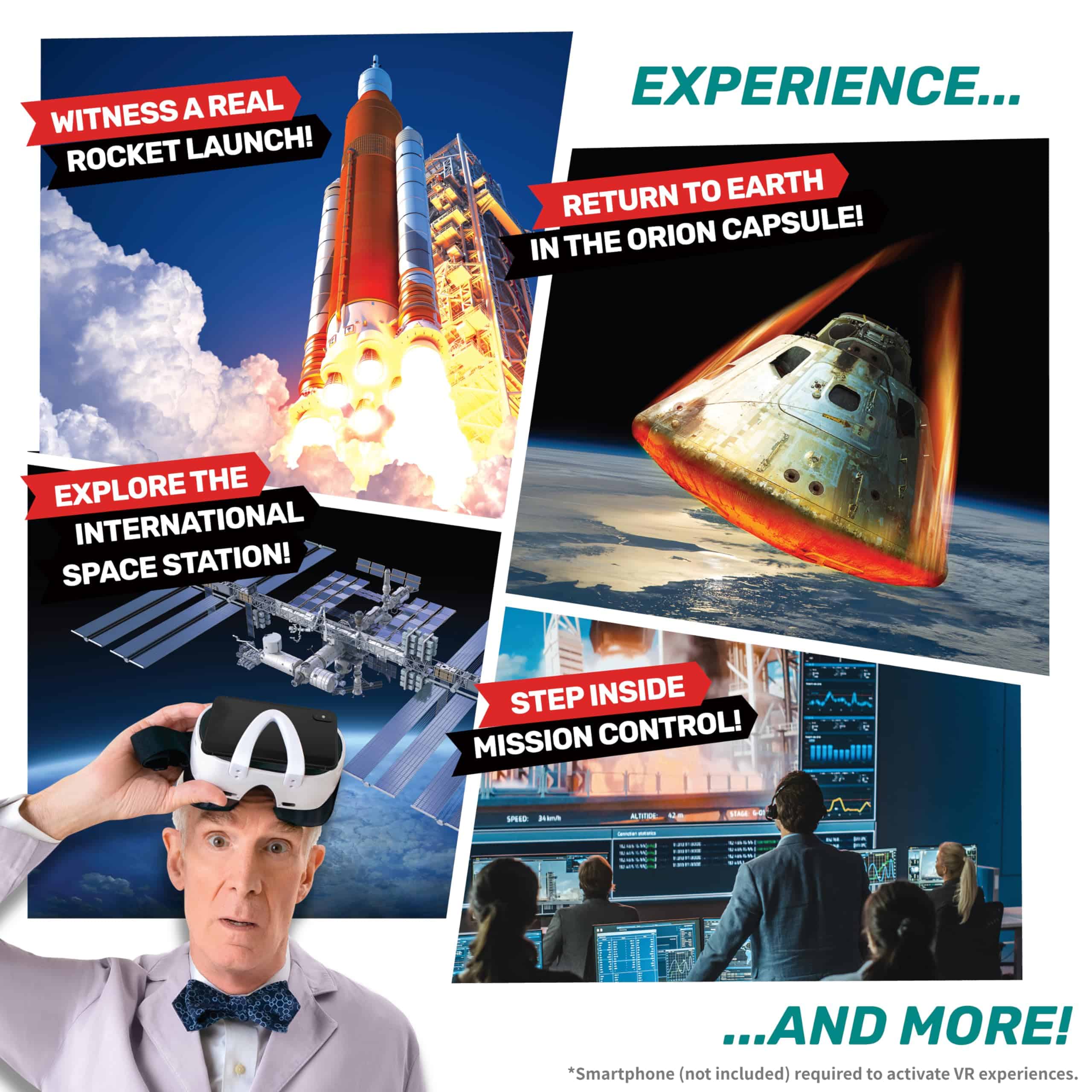 Abacus Brands Bill Nye's Science Squad: Rocket Lab VR - Kit - Imagen 5