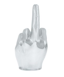 United Pacific 72054 Chrome Cast Aluminum The Finger Hood
