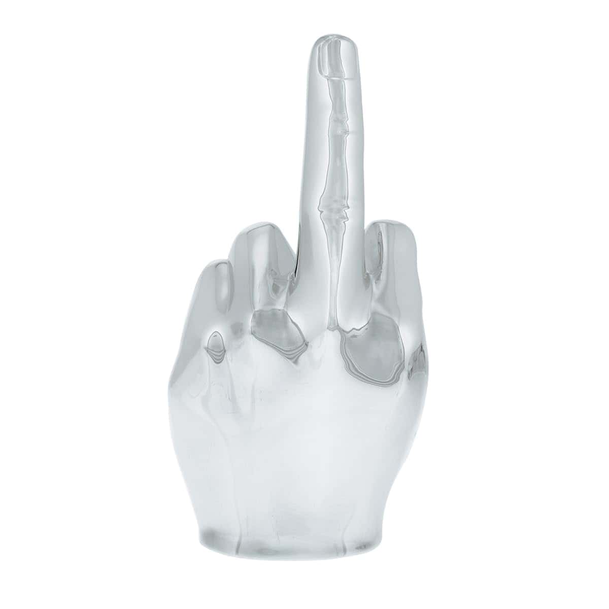 United Pacific 72054 Chrome Cast Aluminum The Finger Hood