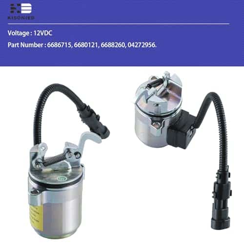 6686715 Solenoide de cierre de combustible 6680121 6688260 - Imagen 3