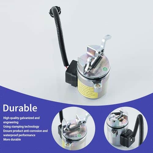 6686715 Solenoide de cierre de combustible 6680121 6688260 - Imagen 4