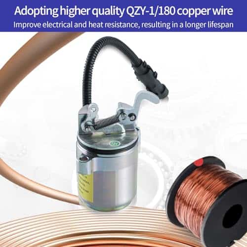 6686715 Solenoide de cierre de combustible 6680121 6688260 - Imagen 5