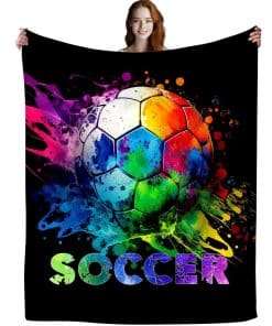 Manta de Fútbol para Deportes Balón Popular Suave de