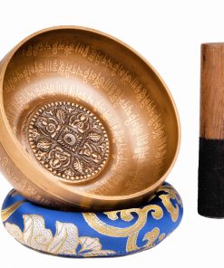 Conjunto de Cuatro Cuencos Tibetanos de Cuatro Budas