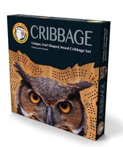 Tablero de Cribbage con forma de búho Madd Capp: Yo soy