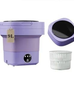 Lavadora Portátil FUIART, Mini Lavadora 9L de Gran